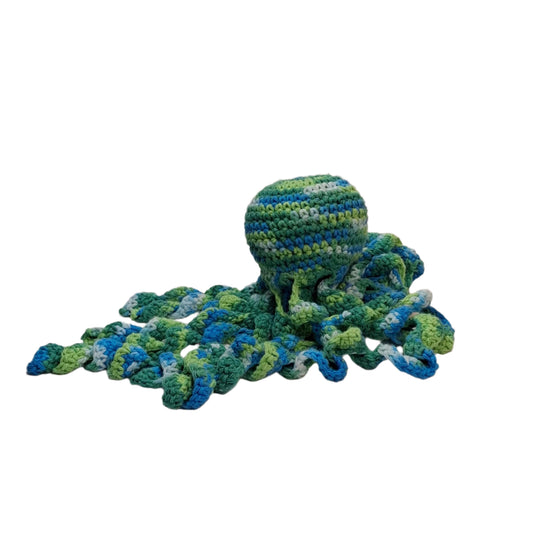 Rainbow Jellyfish Plushie – Colorful Crochet Sea Creature Toy for Ocean Lovers & Gifts