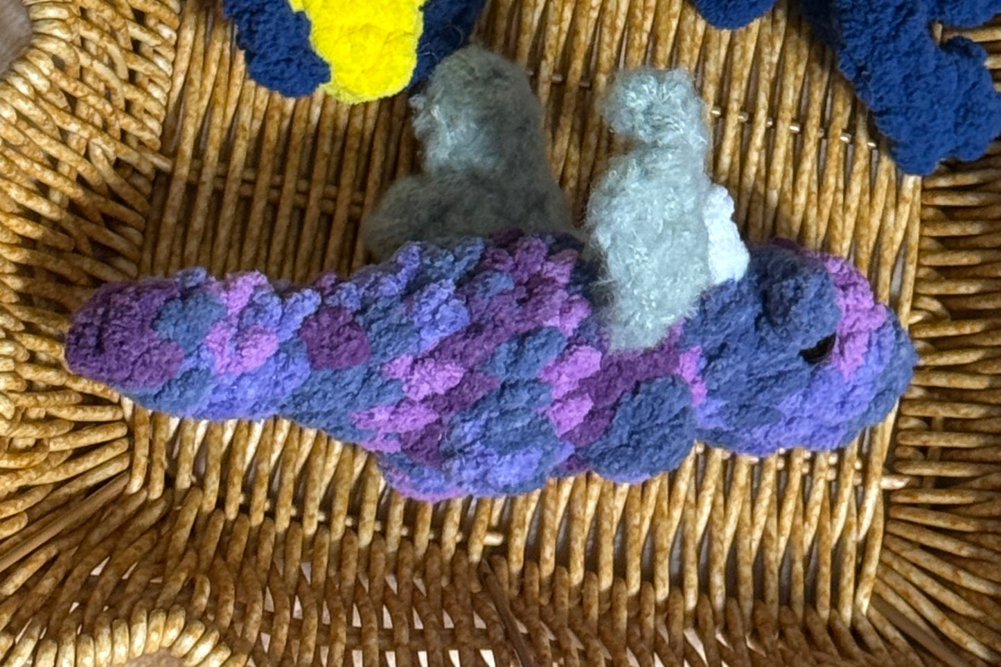 Purple Baby Dragon Plush Toy