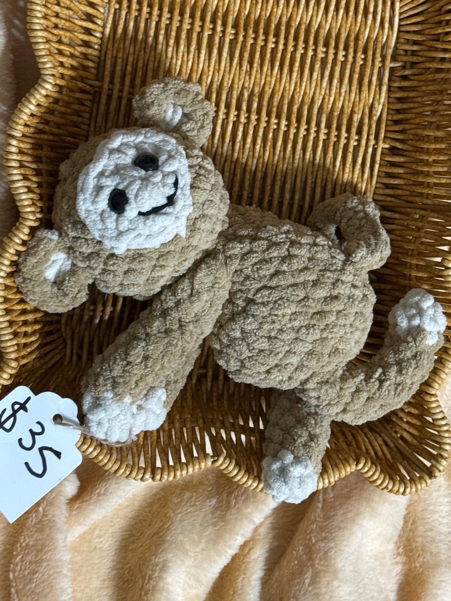 Baby Monkey Plush Toy