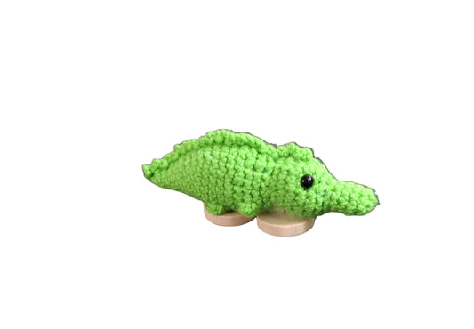 Crocheted Alligator Plushies 7" – Handmade Stuffed Animals for Kids