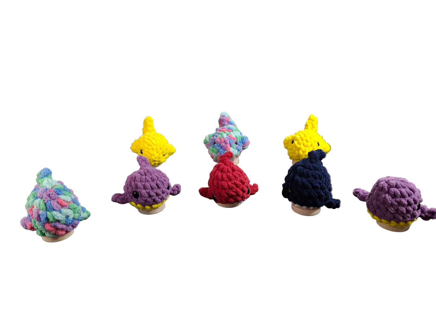Pocket Sharks, Whales, and Goldfish Plushies Stuffed Animal Pets