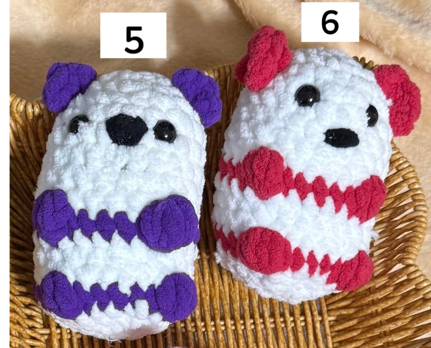 Pocket Pandas Crocheted Plushies
