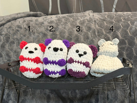Pocket Pandas Crocheted Plushies