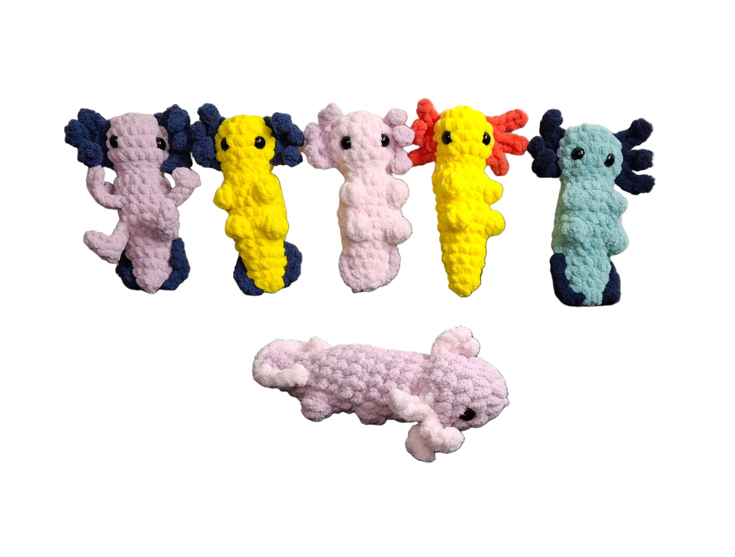 Axolotls Plush Aquatic Creatures